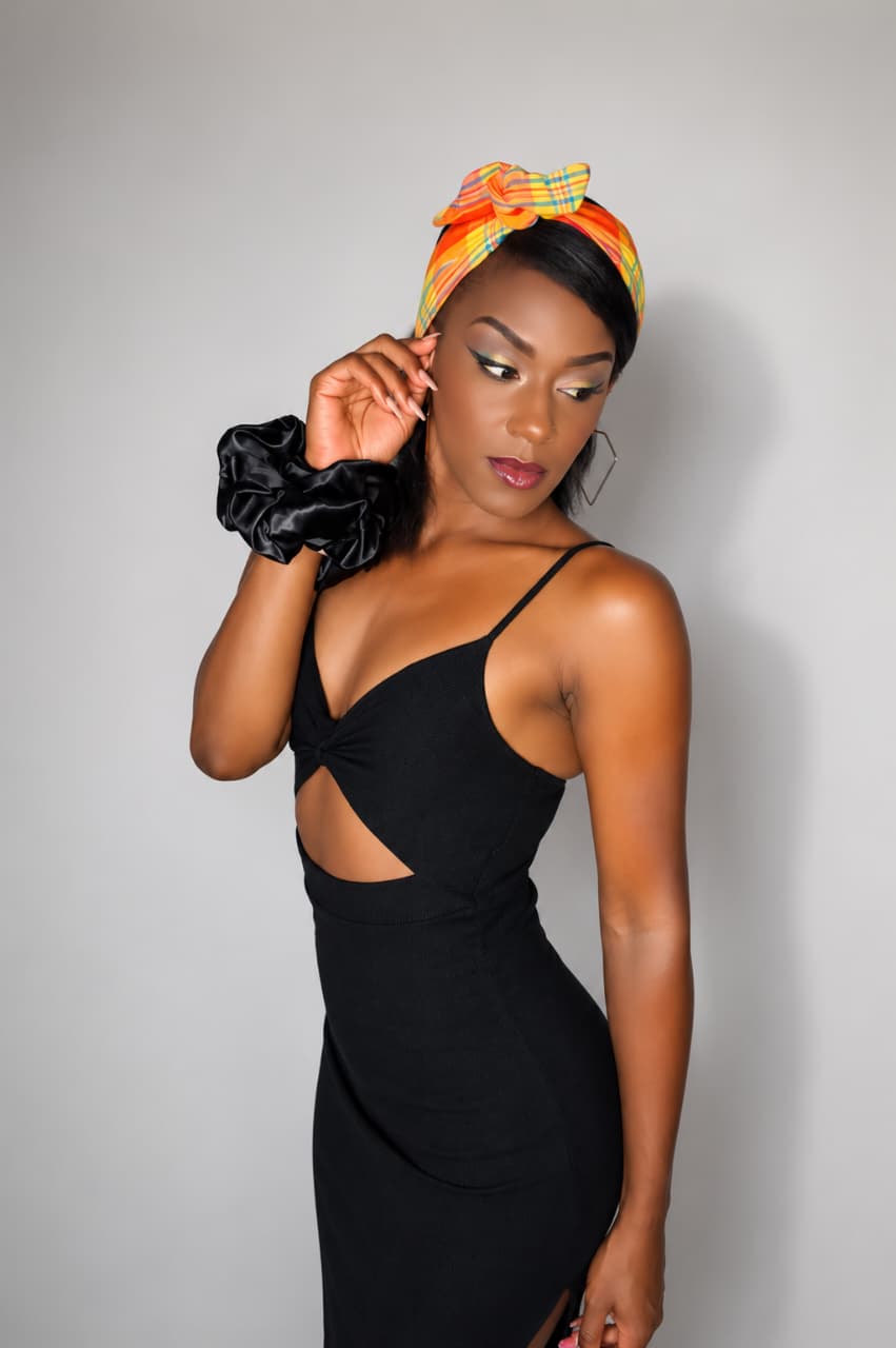 Bandeau Madras Modulable à Armature Invisible Neva & Sessentielle