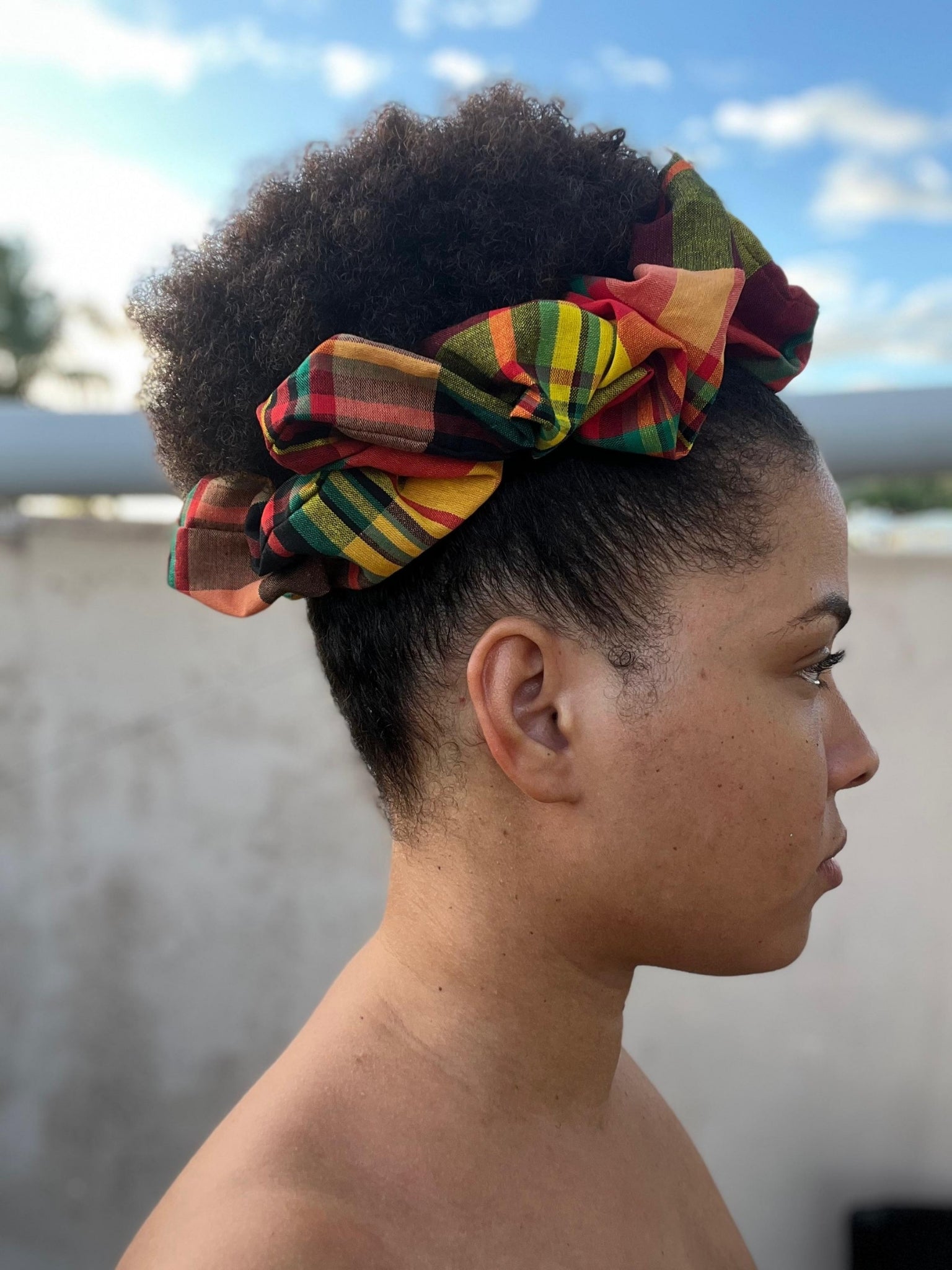 Chouchou en Madras  Traditionnel by Neva & Sessentielle